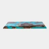 Epoxy bord. Resin bord. Spisebord. Sofabord. Møbel kunst - Turquoise Islandsscape 250x100