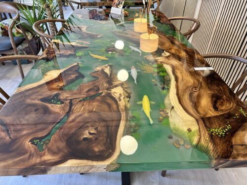 epoxy bord - koi karpe