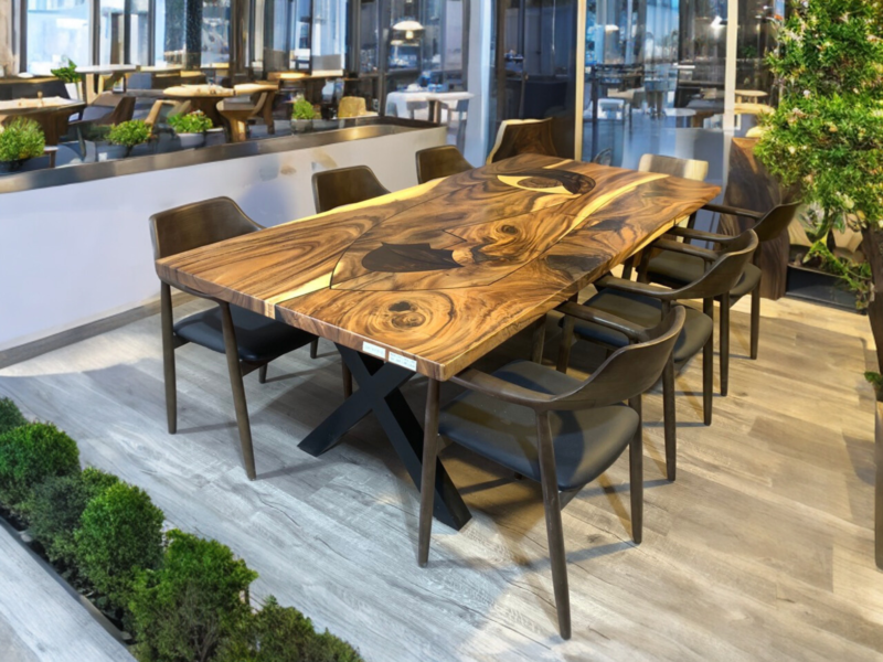 Mosaik bord - Epoxy bord - Damen1