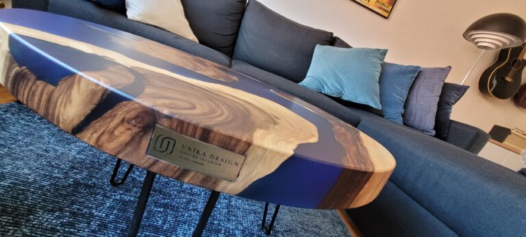 Epoxy sofabord hjemme hos kunde, billede 5 af 20