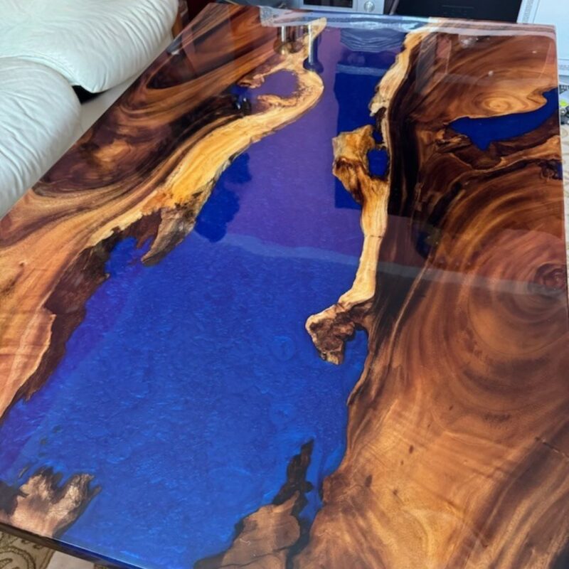 Epoxy bord 3D blå 1 Epoxy borde | 3D (Inspiration)