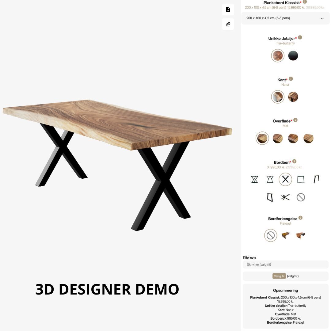 Plankebord | Klassisk Designer