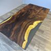 Plankebord - Transparent Sort 180x90cm