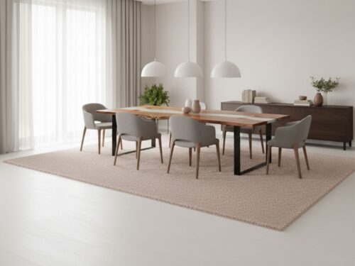 Epoxy river table : Epoxy bord 1 Bænk