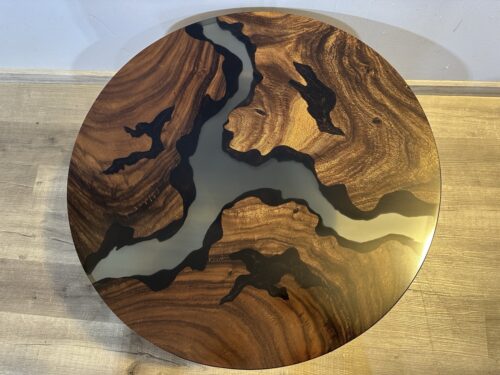 IMG_5375 Large Epoxy sofabord - Transparent grå satin 90cm