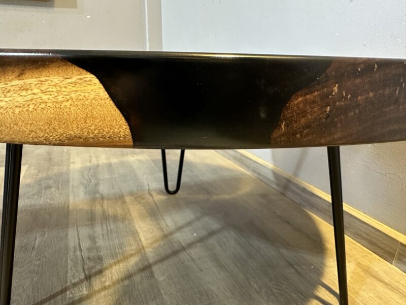 IMG_5380 Large Epoxy sofabord - Transparent grå satin 90cm