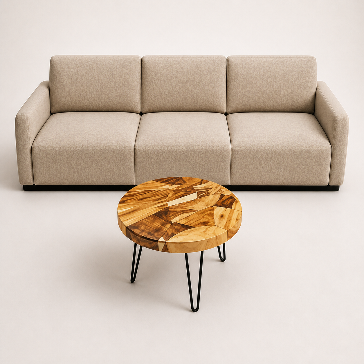 Rundt mosaiksofabord - Zenith